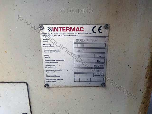 CONTROL NUMÉRICO (CNC) VERTICAL INTERMAC MOD. MASTER 35