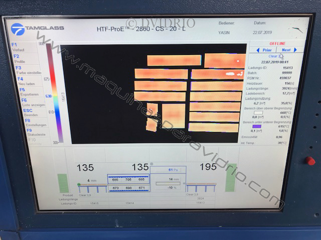 HORNO TEMPLADO TAMGLASS MOD. SUPER HTF PROE 2860