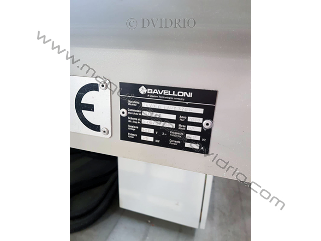 MESA DE CORTE PARA VIDRIO LAMINADO BAVELLONI