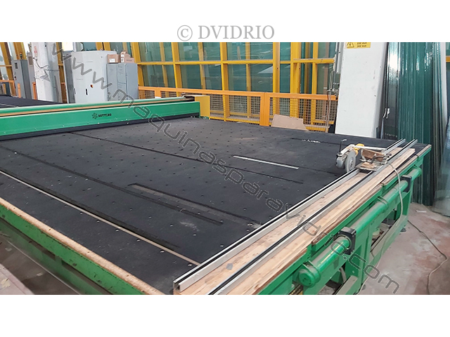 MESA DE CORTE PARA VIDRIO LAMINMADO BOTTERO