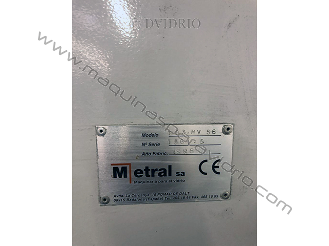 TALADRO HORIZONTAL PARA VIDRIO METRAL