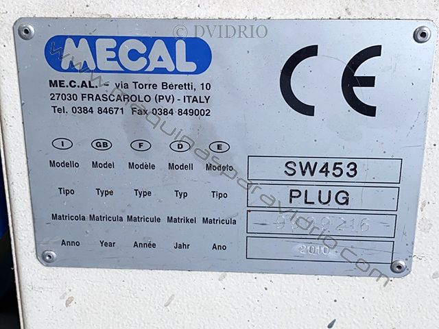 TRONZADORA PARA METAL DOBLE CABEZAL MECAL