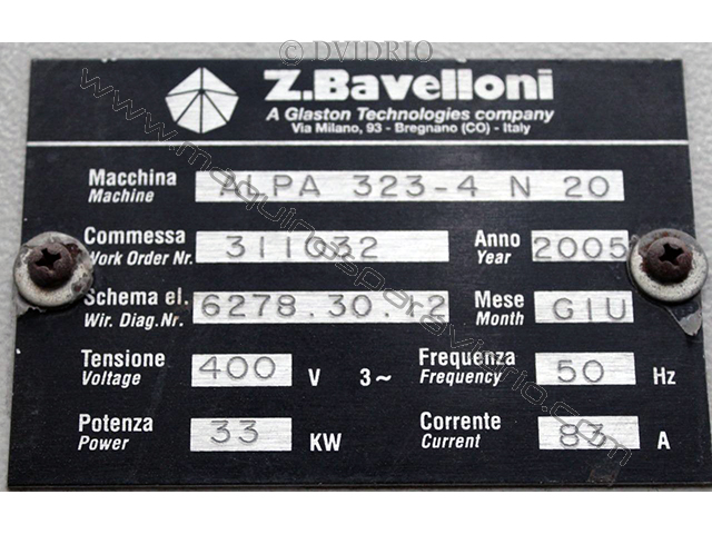 CNC HORIZONTAL PARA VIDRIO BAVELLONI