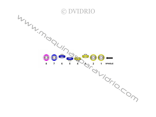 CANTEADORA RECTILINEA PARA VIDRIO BAVELLONI