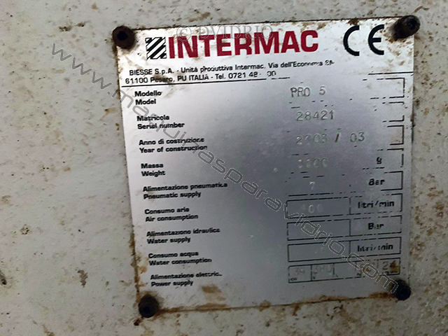 CONTROL NUMÉRICO (CNC) HORIZONTAL INTERMAC