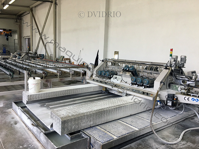 HISENG BILATERAL GLASS EDGING MACHINE