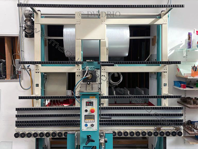 ZAFFERANI GLASS DOUBLE HEAD VERTICAL DRILLING MACHINE FOR GLASS