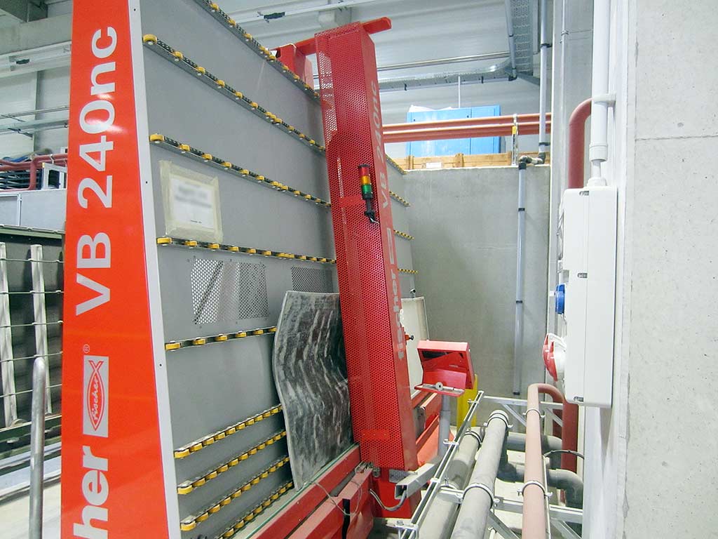 TALADRO CNC VERTICAL PARA VIDRIO FISCHER